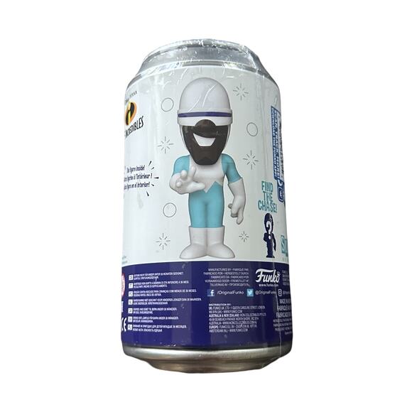 Funko Vinyl Soda Pixar Frozone Chase Intl Exclusive New Sealed - Picture 4 of 6